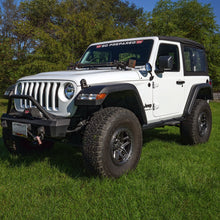 Load image into Gallery viewer, IAG Offroad Side Step Add-on for Jeep Wrangler JL (2018-2026) EZ-Step for 2 or 4 Door - Requires OEM Rock Rails - 2 Door / Black Alternate Image