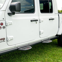 Load image into Gallery viewer, IAG Offroad Side Step Add-on for Jeep Wrangler JL (2018-2026) EZ-Step for 2 or 4 Door - Requires OEM Rock Rails - 2 Door / Black Alternate Image