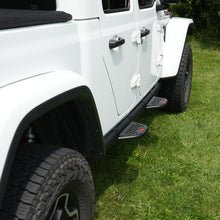 Load image into Gallery viewer, IAG Offroad Side Step Add-on for Jeep Wrangler JL (2018-2026) EZ-Step for 2 or 4 Door - Requires OEM Rock Rails - 2 Door / Black Alternate Image