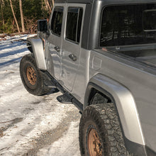 Load image into Gallery viewer, IAG Offroad Side Step Add-on for Jeep Wrangler JL (2018-2026) EZ-Step for 2 or 4 Door - Requires OEM Rock Rails - 2 Door / Black Alternate Image