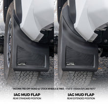 Load image into Gallery viewer, IAG Offroad Mud Flaps for Toyota Tacoma (2024-2027) Trail Shield - Adjustable Front &amp; Rear Set IAG-BDY-T1301 Alternate Image