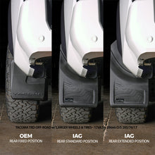 Load image into Gallery viewer, IAG Offroad Mud Flaps for Toyota Tacoma (2024-2027) Trail Shield - Adjustable Front &amp; Rear Set IAG-BDY-T1301 Alternate Image
