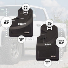 Load image into Gallery viewer, IAG Offroad Mud Flaps for Toyota Tacoma (2024-2027) Trail Shield - Adjustable Front &amp; Rear Set IAG-BDY-T1301 Alternate Image