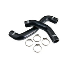Load image into Gallery viewer, IAG Performance Radiator Hose for Subaru WRX (08-14) WRX STI (08-21) Silicone Hose Kit Red / Blue / Black - Black Alternate Image