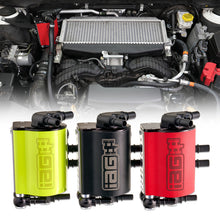 Load image into Gallery viewer, IAG Performance Air Oil Separator for Subaru Outback XT (20-26) Wilderness (22-26) Black / Red / Neon Yellow IAG-ENG-7191 - Black Alternate Image
