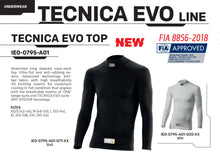 Load image into Gallery viewer, OMP Tecnica EVO Top / Pants Fireproof Underwear [FIA 8856-2018] Black or White - Tops / White / XS/S (42-46) Alternate Image