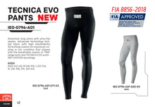 Load image into Gallery viewer, OMP Tecnica EVO Top / Pants Fireproof Underwear [FIA 8856-2018] Black or White - Tops / White / XS/S (42-46) Alternate Image