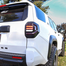 Load image into Gallery viewer, Aspire Stealth LED Tail Lights for Toyota 4Runner 6th Gen (25-26) Smoked Red / Black Alternate Image
