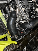 Load image into Gallery viewer, IRL Silicone Front Mount Intakes BMW M2 M3 M4 G80 G82 G83 G87 S58 (2021-2026) G8X High Performance - Black / Red Alternate Image