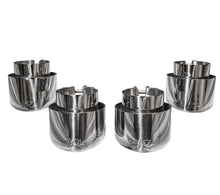 Load image into Gallery viewer, IRL 4.5" Slant Cut Exhaust Tips BMW G87 M2 / G80 G81 M3 / G82 G83 M4 (2021-2025) Set of 4, Clamp-On OEM Replacement Alternate Image