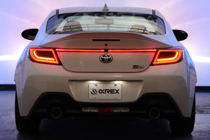 AlphaRex LED Tail Lights GR86 / BRZ (21-24) LUXX Series - Black Smoke / Vivid Red / Alpha-Black