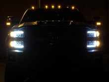 Load image into Gallery viewer, AlphaRex LED Projector Headlights Chevy Silverado 2500HD/3500HD (15-19) [3D Ice-Cube LED - NOVA Series w/ DRL] Black / Chrome / Jet Black - Black Alternate Image