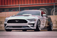 Load image into Gallery viewer, AlphaRex LED Projector Headlights Ford Mustang (18-22) S550 [3D Ice-Cube LED - NOVA Series w/ DRL] Alpha-Black or Black Alternate Image