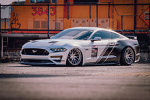 Load image into Gallery viewer, AlphaRex LED Projector Headlights Ford Mustang (18-22) S550 [3D Ice-Cube LED - NOVA Series w/ DRL] Alpha-Black or Black Alternate Image