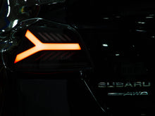 Load image into Gallery viewer, OLM LED Tail Lights Subaru WRX / WRX STI (2015-2021) Y-Spec - Smoke Lens  White Optic with RGB OLME.47004.1-RGB Alternate Image