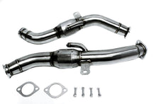 Load image into Gallery viewer, PLM Downpipes Infiniti Q50 Q60 VR30 (16-23) Nissan Z RZ34 (23-25) 3" w/ 200 Cell High Flow Cats - Default Title Alternate Image