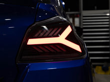 Load image into Gallery viewer, OLM LED Tail Lights for Subaru WRX / WRX STI (2015-2021) Y-Spec - Smoke Lens White Optic OLME.47004.1-SW - Default Title Alternate Image