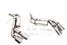 Load image into Gallery viewer, PLM Exhaust for Chevy Camaro 3.6L V6 (2016-2022) Axleback stainless steel CH-CA-TKP-QUAD-V6 Alternate Image
