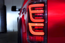 Load image into Gallery viewer, AlphaRex LED Tail Lights Toyota Tundra (07-13) LUXX Series - Black / Black-Red / Alpha-Black - Black Alternate Image