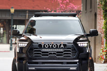 Load image into Gallery viewer, AlphaRex LED Projector Headlights Toyota Tundra/Sequoia (22-26) [NOVA Series w/ DRL] Alpha-Black or Black - Alpha-Black w/ White DRL / Stock LED Alternate Image