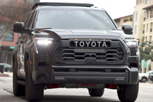 Load image into Gallery viewer, AlphaRex LED Projector Headlights Toyota Tundra/Sequoia (22-26) [NOVA Series w/ DRL] Alpha-Black or Black - Alpha-Black w/ White DRL / Stock LED Alternate Image