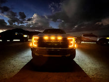 Load image into Gallery viewer, AlphaRex LED Projector Headlights Ford F150 / F150 Raptor (21-23) [3D Ice Cube LED - NOVA Series w/ DRL] 14th Gen Style Black or Jet Black Alternate Image