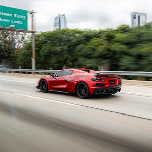 Auto Addict Tail Lights Corvette C8 (20-24) Euro Smoke Style w/ LED Amber Sequential Turn Signal