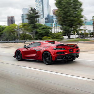 Auto Addict Tail Lights Corvette C8 (20-24) Euro Smoke Style w/ LED Amber Sequential Turn Signal