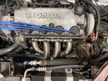 Load image into Gallery viewer, PLM Headers Honda Civic EG EK (92-00) Del Sol (93-97) CRX (88-91) D15 D16 302 Stainless 4-2-1 w/ 2.5&quot; Collector Alternate Image