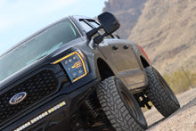 Load image into Gallery viewer, AlphaRex LED Projector Headlights Ford F150 / F150 Raptor (21-23) [3D Ice Cube LED - NOVA Series w/ DRL] 14th Gen Style Black or Jet Black Alternate Image