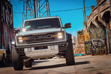 Load image into Gallery viewer, AlphaRex LED Projector Headlights Ford Bronco (21-23) Bronco Raptor (22-23) [3D Ice-Cube LED - NOVA Series w/ DRL] Alpha-Black or Black - Alpha-Black Alternate Image