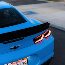 Load image into Gallery viewer, Auto Addict Tail Lights Chevy Camaro (19-23) Umbra Style or Velox Style w/ Sequential Turn Signal Alternate Image