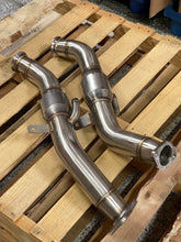 Load image into Gallery viewer, PLM Downpipes Infiniti Q50 Q60 VR30 (16-23) Nissan Z RZ34 (23-25) 3" w/ 200 Cell High Flow Cats - Default Title Alternate Image