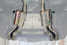Load image into Gallery viewer, EOS Exhaust for Cadillac CTS-V V3 6.2L (16-19) Valved Axle-Back w/ Quad 3.5" Tips Alternate Image