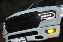 Load image into Gallery viewer, AlphaRex LED Projector Headlights Dodge Ram 1500 (19-23) [3D Ice-Cube LED - NOVA Series w/ DRL] Black or Jet Black Alternate Image