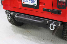 Load image into Gallery viewer, Fishbone Offroad Piranha Rear Bumper Jeep Wrangler YJ (87-96) TJ (97-06) Black Textured Powder Coat - Default Title Alternate Image