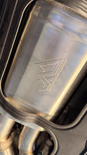 Load image into Gallery viewer, MAD Exhaust BMW M5 G90 (2025-2026) Performance Axle Back Muffler MAD-138 - Brushed Tips Alternate Image