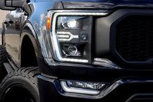 Load image into Gallery viewer, AlphaRex LED Projector Headlights Ford F150 / F150 Raptor (21-23) [LUXX Series - DRL Light Tube] Alpha-Black or Black Alternate Image