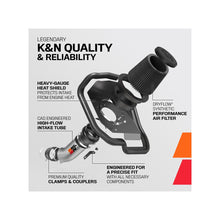 Load image into Gallery viewer, K&amp;N Air Intake System Dodge Challenger 6.2L V8 (17-23) [DRYFLOW Series] 30-2553TTK - Default Title Alternate Image