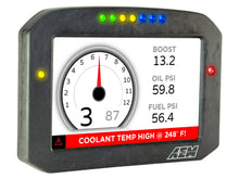 Load image into Gallery viewer, AEM 30-5700F CD-7 Carbon Flat Panel Digital Racing Dash Display - Non-Logging / Non-GPS - Default Title Alternate Image