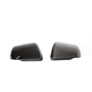 Glossy Black Carbon Fiber Side Mirror Covers For 2016 Scion IM Hatchback (with Turn Signal)