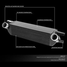 Load image into Gallery viewer, DNA Intercooler for Ford Mustang S550 2.3L Ecoboost (2015-2023) Front Mount Black or Silver Alternate Image