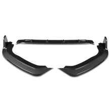 Load image into Gallery viewer, DNA Front Bumper Lip for Honda Fit (2018-2020) 3-Piece with Matte / Gloss Black / Carbon Fiber Finish - Real Carbon Fiber Alternate Image