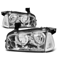 Load image into Gallery viewer, DNA Headlights Dodge Charger Sedan (2006-2010) Black or Chrome Housing Alternate Image