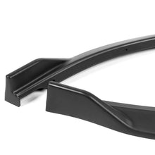 Load image into Gallery viewer, DNA Front Bumper Lip for Kia Optima (2011-2013) 3-Piece STP-Style with Matte Black or Carbon Fiber Look Finish - Matte Black Alternate Image