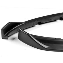 Load image into Gallery viewer, DNA Front Bumper Lip for Jaguar XE (2016-2019) 3-Piece STP Style with Matte Black or Carbon Fiber Look Finish - Matte Black Alternate Image