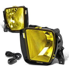 Load image into Gallery viewer, DNA Fog Lights for RAM 1500 (2013-2018) with Switch and Wiring Harness - Amber / Clear / Smoke Lens FL-ZTL-807 - Amber Alternate Image
