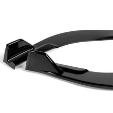 Load image into Gallery viewer, DNA Front Bumper Lip for Lexus ES350 / ES300H (2016-2018) 3-Piece Sport Style with Matte / Gloss Black / Carbon Fiber - Matte Black Alternate Image