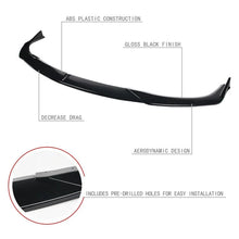 Load image into Gallery viewer, DNA Front Bumper Lip for Mazda 3 (2019-2021) 3 Piece - Gloss Black or Carbon Fiber Finish Alternate Image