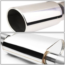 Load image into Gallery viewer, DNA Exhaust for Chevy Silverado / GMC Sierra 1500 (2007-2013) Catback with Polished Double Wall Rolled Tips - Short Bed Alternate Image
